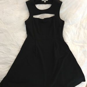 Ya Los Angeles black cutout dress